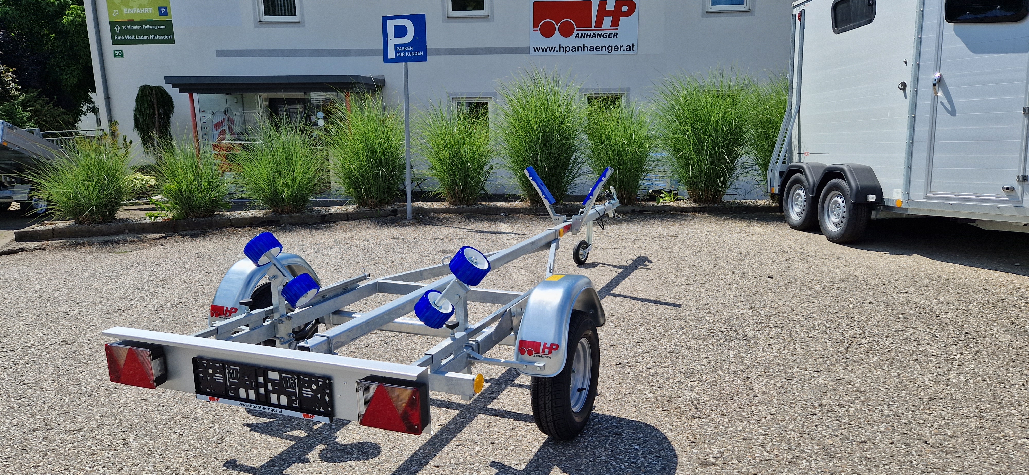Bootsanhänger, Bootstrailer, PKW-Anhänger HP 500 BA für Bootslänge 4500 mm 